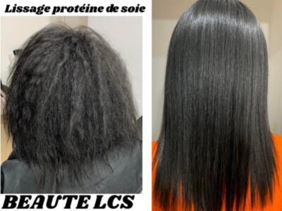 Lissage à la protéine de soie