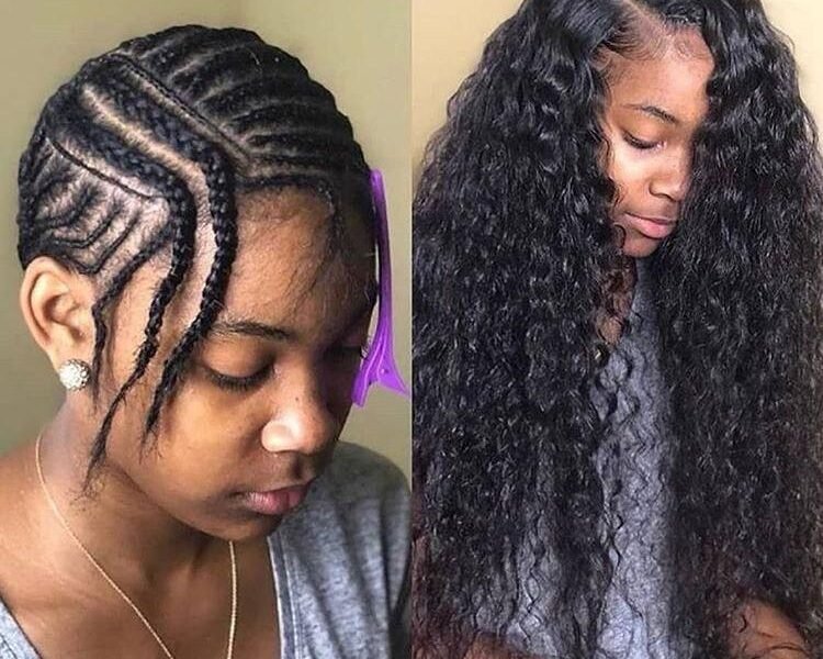 Pose de tissage