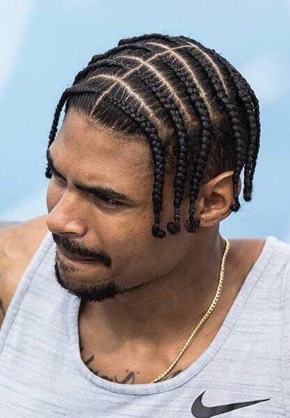 Tresse plaqué