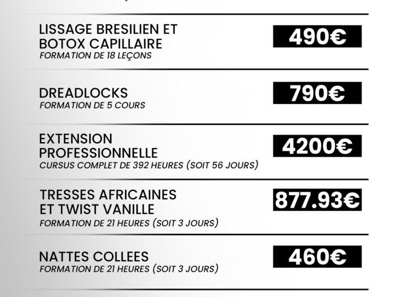 Formation de dreadlocks