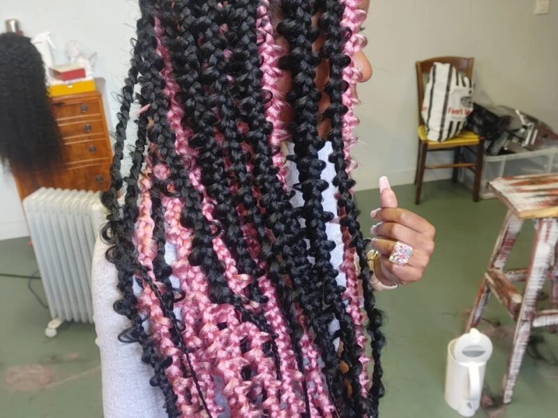 Barby braids knotless