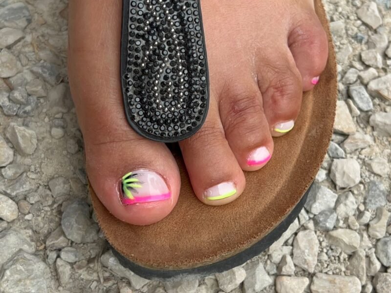 Semi permanent pieds