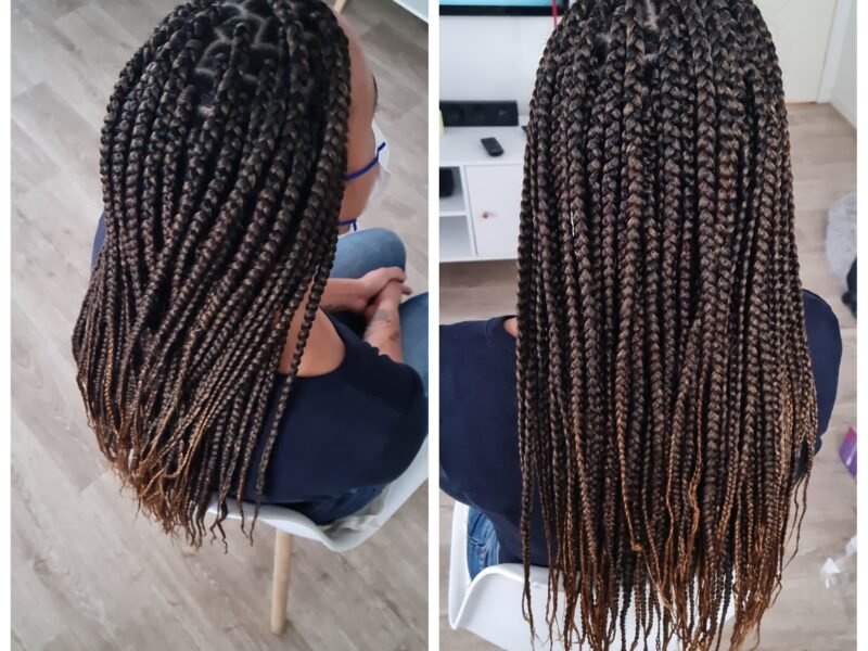 Braids mi-longues